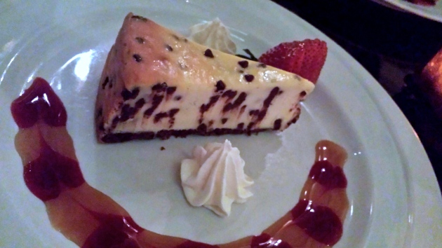 Chocolate Chip Cheesecake from The Martini Bar